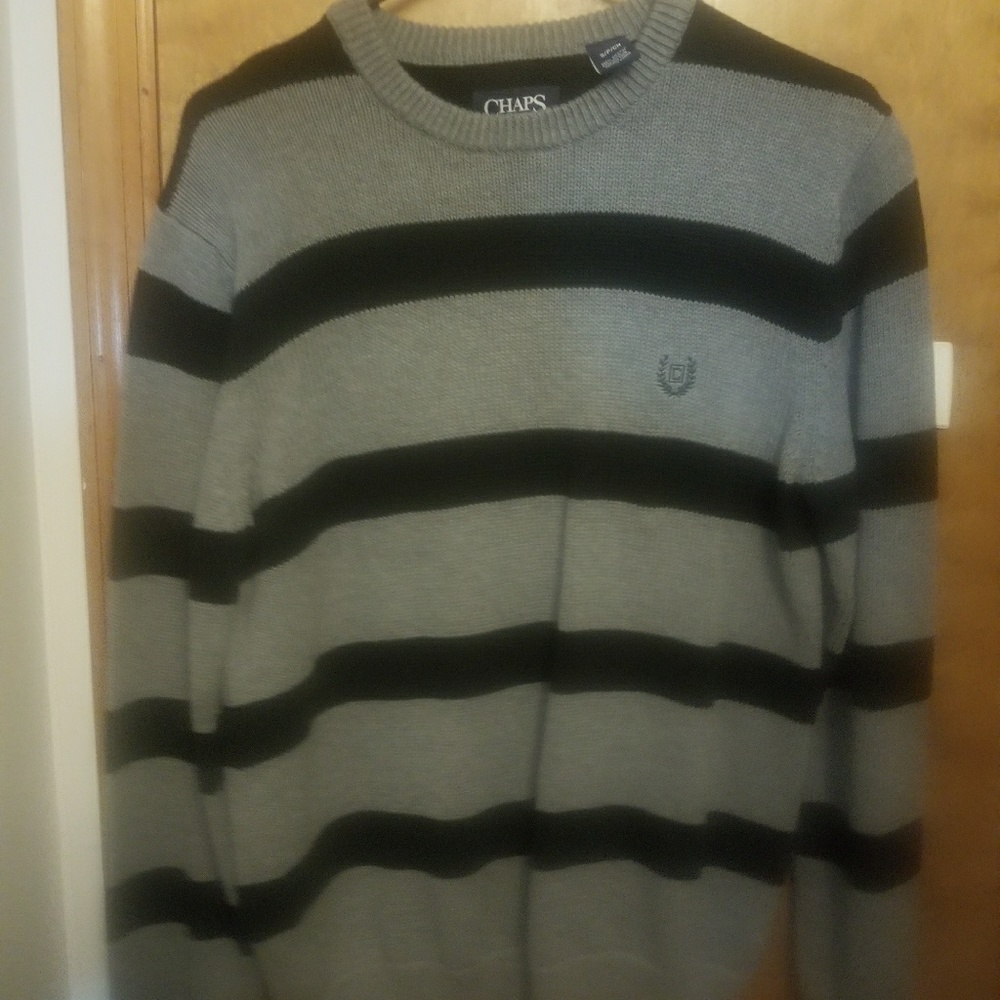NWOT Striped Sweater CHAPS
